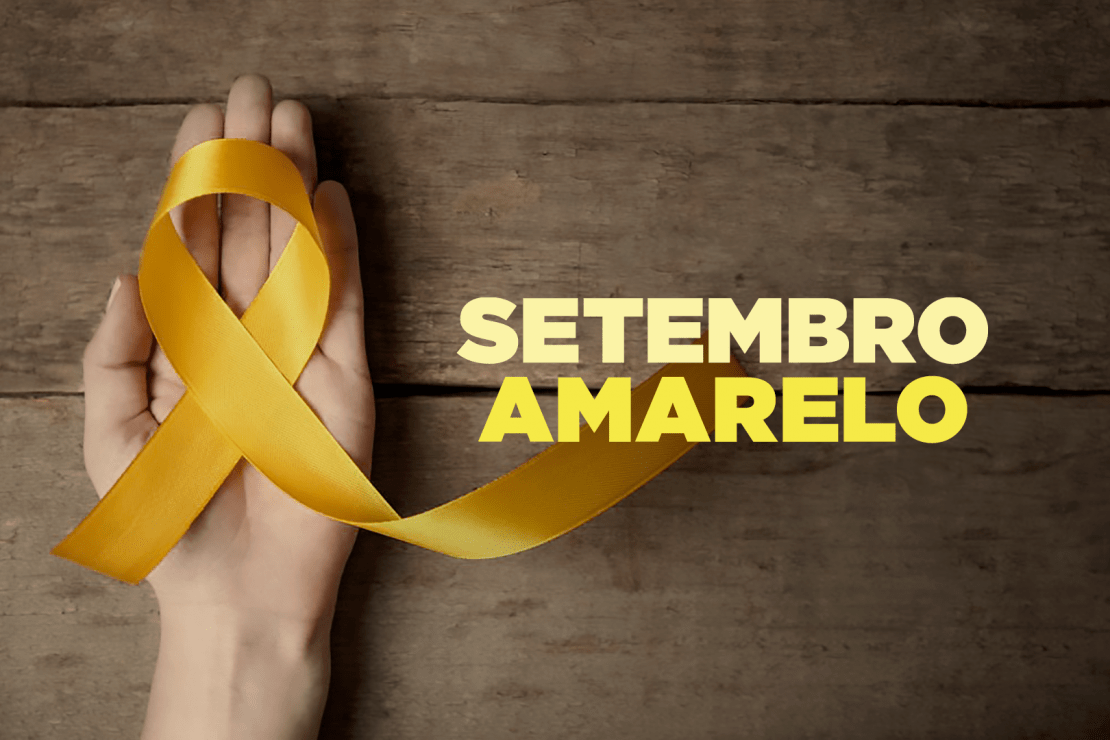 SETEMBRO AMARELO: SE PRECISAR, PEÇA AJUDA!